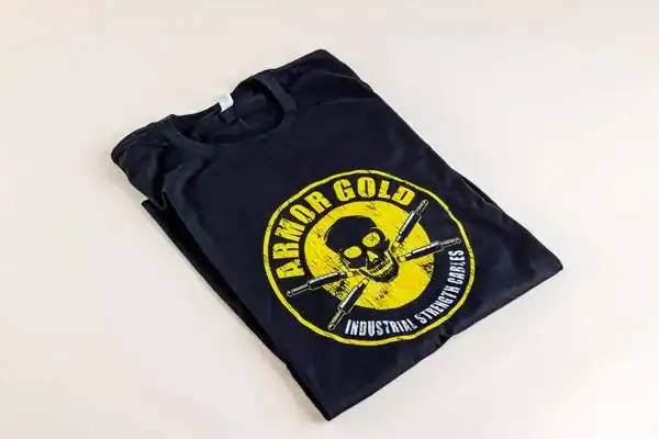 Armor Gold Cables T-Shirt - Image 2